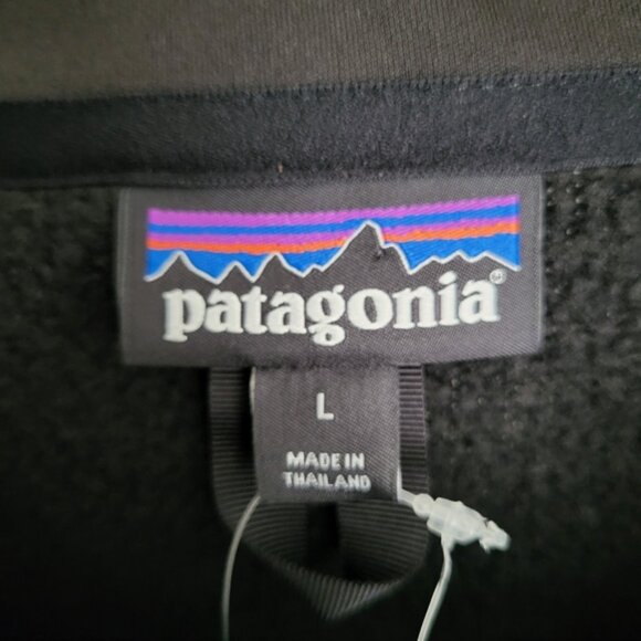 Patagonia Womens Better Sweater 1/4 Zip black Size Large black - Picture 8 of 8